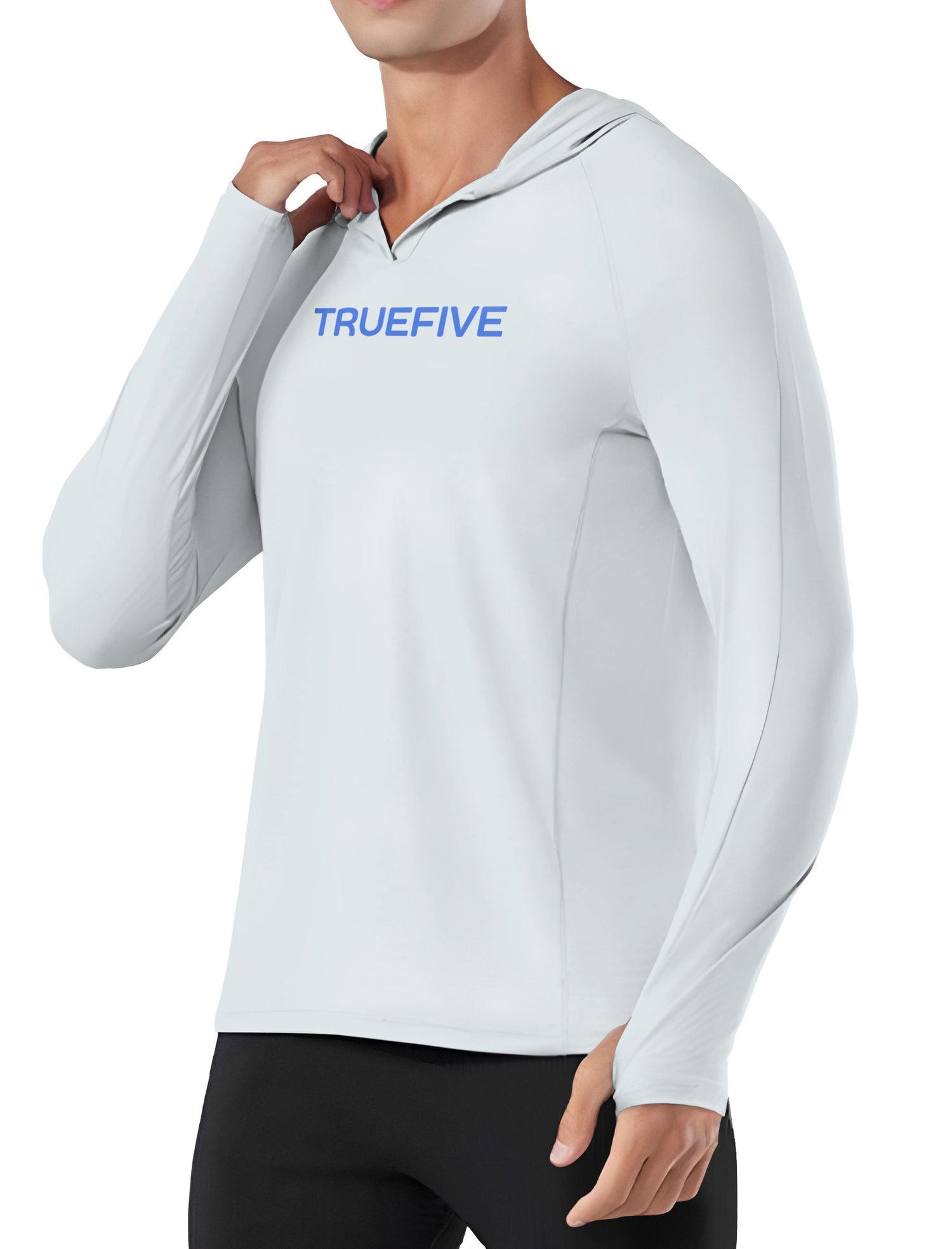 Moisture-Wicking Workout Top with Hood