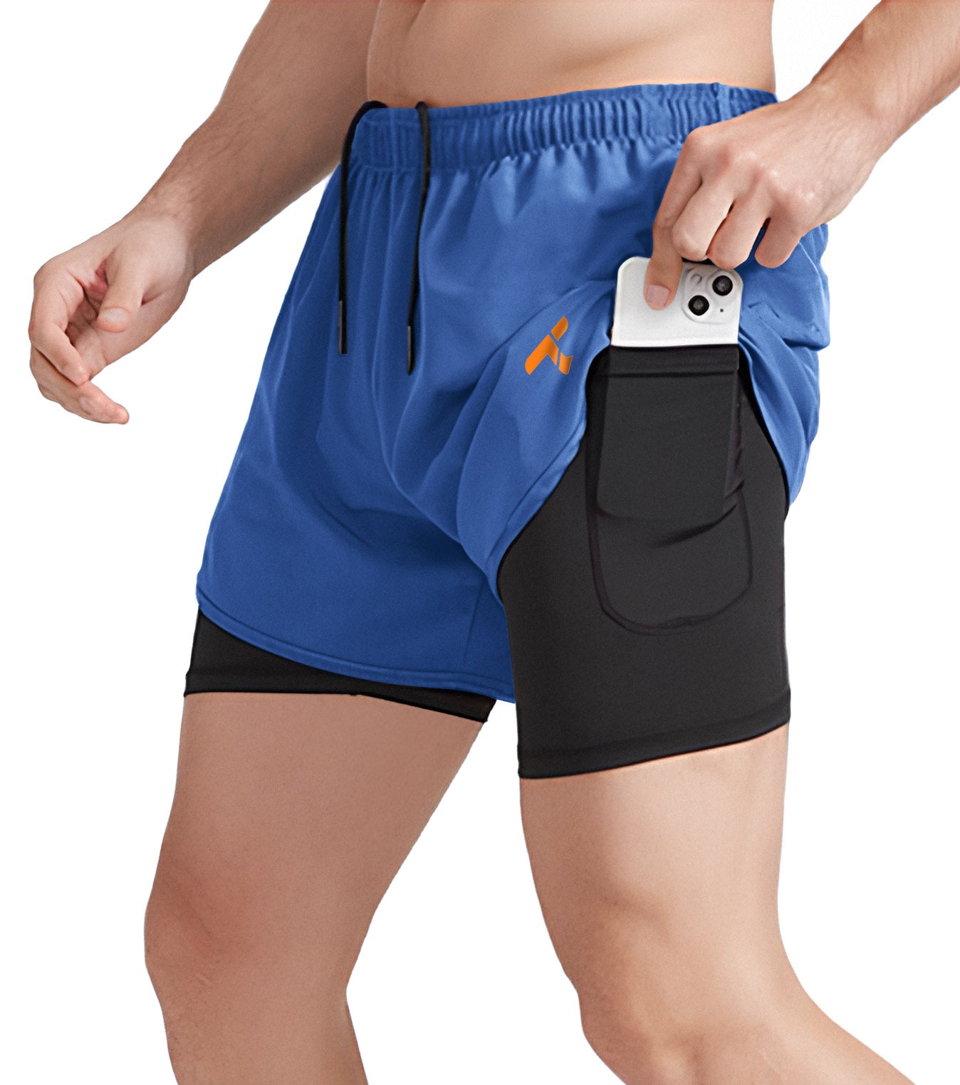 Durable High-Cut Workout Shorts with Spandex