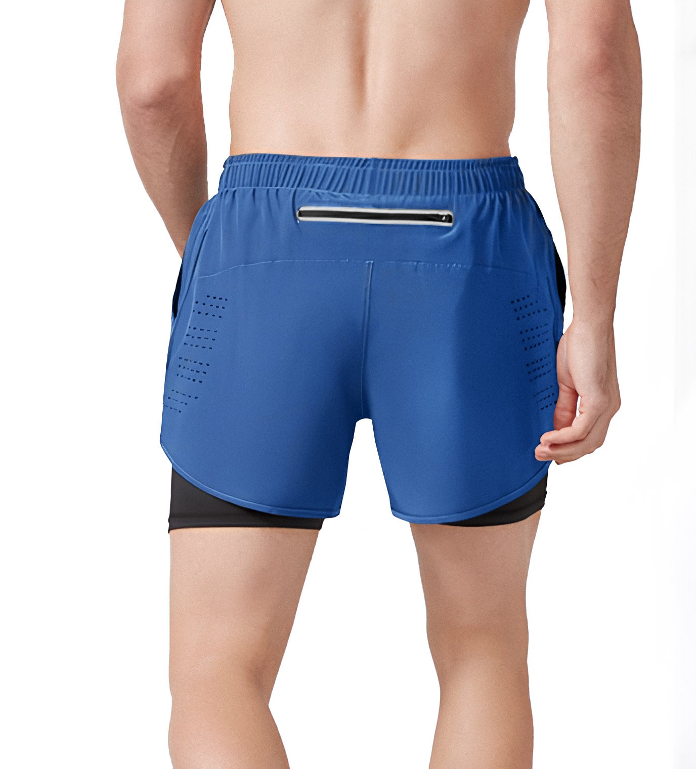 Durable High-Cut Workout Shorts with Spandex